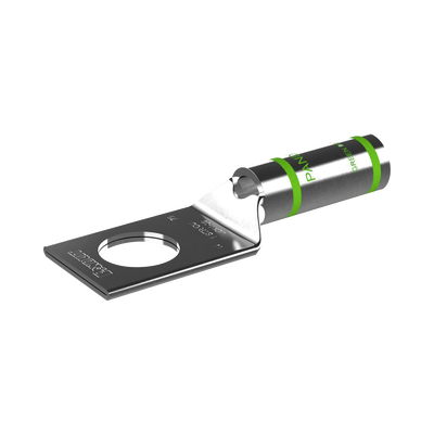 Zapata de compresión LCA1-38-E, para cal. 1 0 Awg, Barreno para tornillo prisionero de 3 8, 20 Piezas