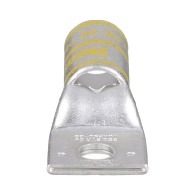 Zapata de compresión LCA250-38-X para cal. 250Kcm, Barreno para tornillo prisionero de 3 8, 10 Pz