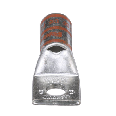 Terminal de Compresión de Cobre con Orificio 3 8 in, para Cable 3 0 AWG. 10 Pz