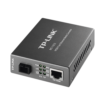 Convertidor Fibra Óptica WDM Monomodo   1 puerto RJ45 10 100 Mbps   1 puerto SC UPC 100 Mbps    Hasta 20 Km   Para su Funcionamiento Requiere el Modelo MC111CS   Plug and Play