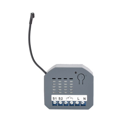 (ZWAVE) Micro modulo On Off , para 1 circuito, doble control