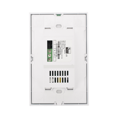 (ZWAVE) Interruptor On Off panel táctil touch inalámbrico Zwave Plus 1 boton. No requiere cable neutro, Compatible con Hubitat HC8, Álula  M2M, otros