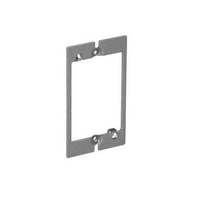 Adaptador de Placa de Pared, de Una Salida, Material CRS Zinc