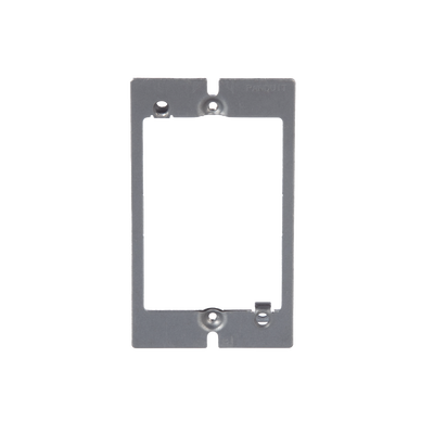 Adaptador de Placa de Pared, de Una Salida, Material CRS Zinc