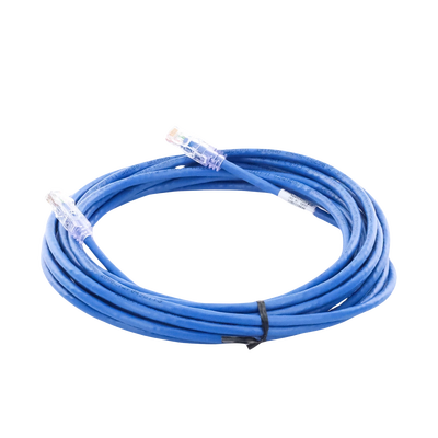 Cable de parcheo UTP Categoría 6, con plug modular en cada extremo - 6 m. - Azul