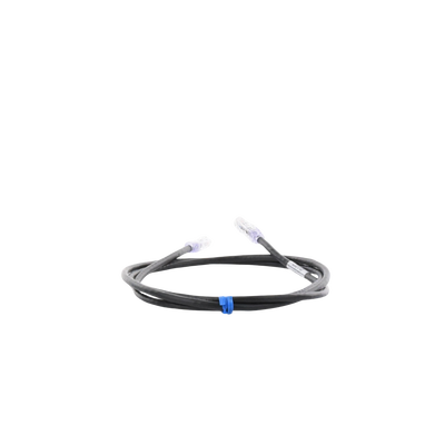 Cable de parcheo UTP Categoría 6, con plug modular en cada extremo - 1.5 m. - Negro