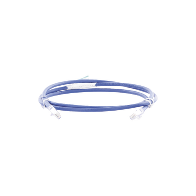 Cable de parcheo UTP Categoría 6, con plug modular en cada extremo - 1.5 m. - Azul