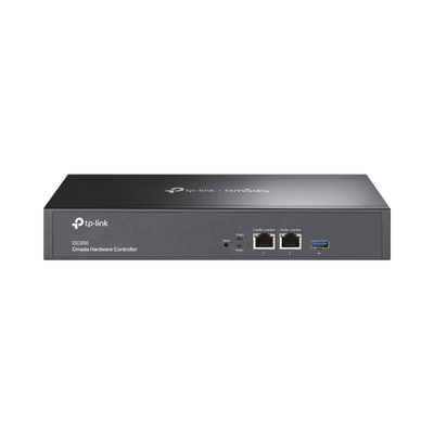 Controladora Omada para gestionar hasta 500 equipos Omada  Gestion desde la Nube gratuita   Actualizaciones masivas   2 puertos Gigabit con PoE af at