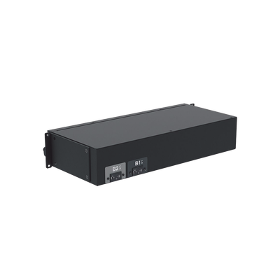 PDU Básico para Distribución de Energía, Enchufe de Entrada NEMA L5-30P, Con 16 Contactos NEMA 5-20R, Instalación Horizontal de 19in, 2 UR, 30 Amp, 208 Vca