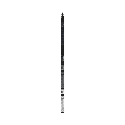 PDU Monitoreable (MI) para Distribución de Energía, Enchufe de Entrada NEMA L21-30P, Con 18 Salidas C13 y 6 C19, de Instalación Vertical, 208 Vca, 30 Amp