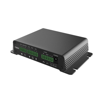 Gateway para Voceo, Paging y Video   Soporte 1 Cámara   Amplificador integrado de hasta 30 W