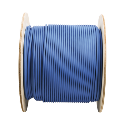 Bobina de Cable Blindado F UTP de 4 Pares, Cat6A, Soporte de Aplicaciones 10GBase-T, LSZH (Libre de Gases Tóxicos), Color Azul, 305m