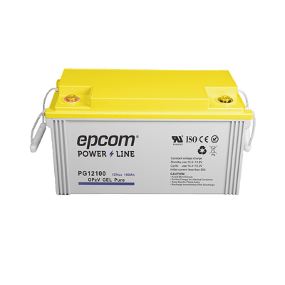 Batería de GEL PURO OPzV   12 V @ 100 Ah   Ciclo profundo   Uso en Aplicaciones Fotovoltaicas y de Respaldo