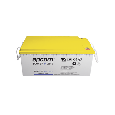 Batería de GEL PURO OPzV   12 V @ 150 Ah   Ciclo profundo   Uso en Aplicaciones Fotovoltaicas y de Respaldo