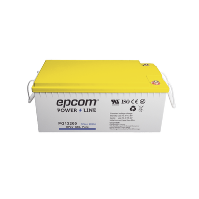 Batería de GEL PURO OPzV   12 V @ 200 Ah   Ciclo profundo   Uso en Aplicaciones Fotovoltaicas y de Respald
