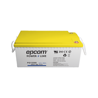 Batería de GEL PURO OPzV   12 V @ 200 Ah   Ciclo profundo   Uso en Aplicaciones Fotovoltaicas y de Respald