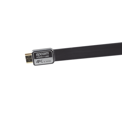 Cable HDMI versión 2.0 Plano de 10M (32.8 ft) optimizado para resolución 4K ULTRA HD