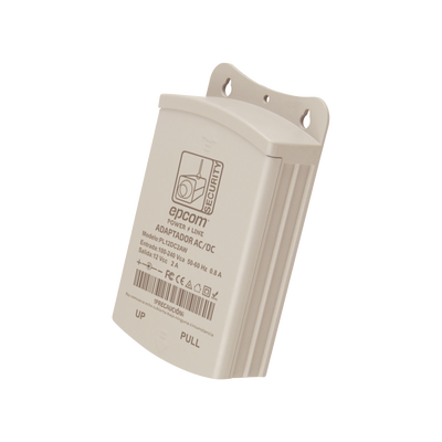 Fuente de Poder para Exterior   12 Vcc   2 Amp   1 Salida   Voltaje de Entrada de 100 - 240 VCA