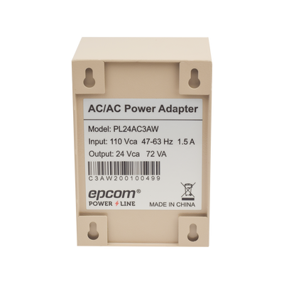 Fuente para Exterior 24 VCA   3 Amp   1 Salida