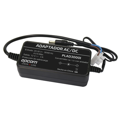 2 en 1   1.- Convertidor de 20 - 30 VCA a 12 Vcc @ 3 Amp   2.- Filtro Contra Ruido para Cámaras TurboHD, CVI, TVI   Envío Largas Distancias