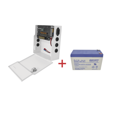 Kit   Fuente PLK12DC4ABK  + Batería incluída LK712