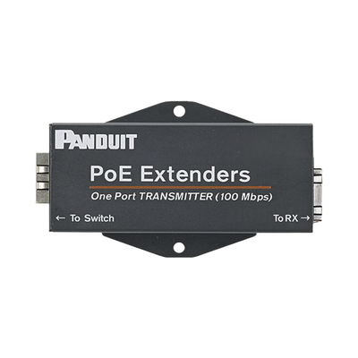 Transmisor PoE PoE+ Para Uso con Receptor POEXRX1, Hasta 610 Metros (2000 ft) con Cable Cat5e o Cat6, 10 100Mbps