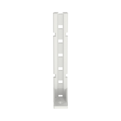 Sujetador-Separador Pan-Post de Nylon 6.6, Para Fijación de Mazos de Cables con Cinchos, Uso Interior, Color Natural, 1 Pieza