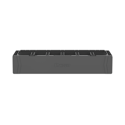 Organizador de Cables Horizontal PatchRunner™, Sencillo (Solo Frontal), Para Rack de 19in, 2UR