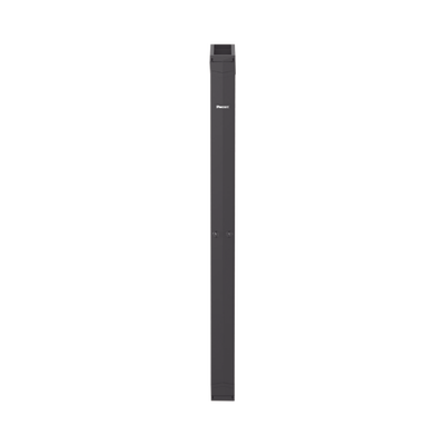 Organizador Vertical PatchRunner™, Doble (Frontal y Posterior), Para Rack Abierto de 45 Unidades, 6in de Ancho, Color Negro