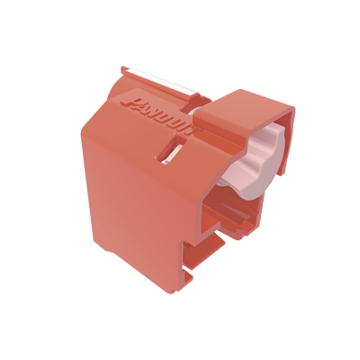 Kit de 10 Dispositivos Para Impedir Desconexión de Plug RJ45, Color Rojo, Incluye Herramienta para Instalar Retirar
