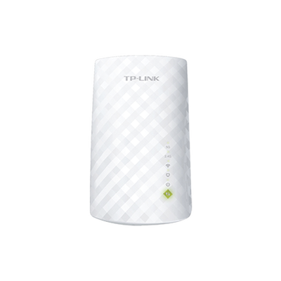 Repetidor   Extensor de Cobertura WiFi AC, 750 Mbps, doble banda 2.4 GHz y 5 GHz, con 1 puerto 10 100 Mbps