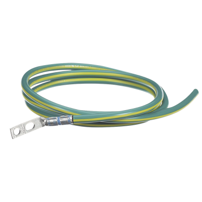 Kit de Jumper para Conexión de Gabinete o Rack de Telecomunicaciones a Barra de Tierra Física, 6 AWG, 1.52 m de Largo