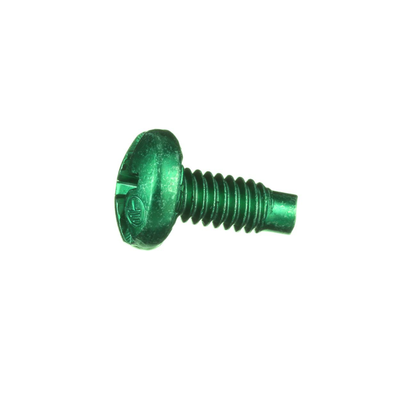 Tornillo de Unión a Tierra, #12-24 x 1 2, Color Verde, Bolsa de 100 Piezas
