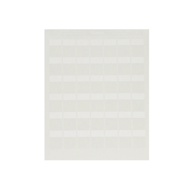 Hojas con 2500 Etiquetas Auto-laminadas para Impresora Láser Inyección de Tinta, para Cables de 2 a 4.1 mm de Diámetro (18 - 14 AWG)
