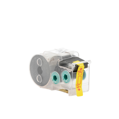 Casete de 200 Etiquetas Autolaminadas de 25.4 x 38.1 mm, para Cables de 4 a 8.1 mm de Diámetro, Área de Impresión Color Blanco