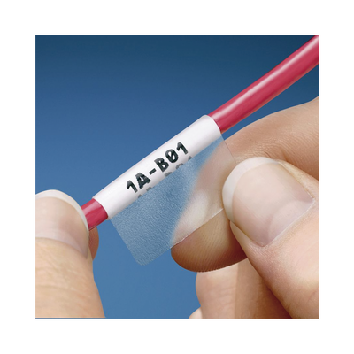 Hojas con 1000 Etiquetas Auto-laminadas para Impresora Láser Inyección de Tinta, para Cables de 6.1 a 12.2 mm de Diámetro (8 - 4 AWG)
