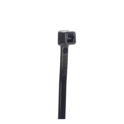 Cincho de Nylon 6.6 StrongHold™, 188mm largo x 4.8mm ancho, Color Negro, Exterior Resistente a Rayos UV, Paquete de 1000pz