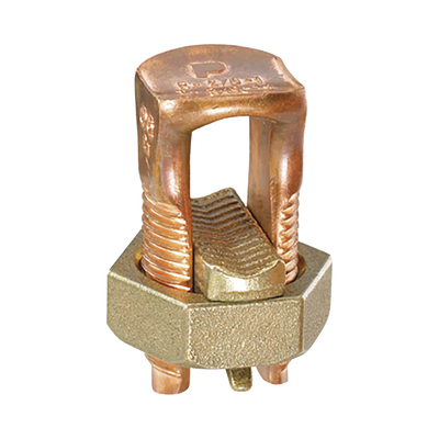 Conector Mecánico de Puesta a Tierra, de Cobre, Para Cables de Calibre 4 a 1 0 AWG