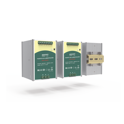 Fuente de Poder Industrial 48 Vcc @ 10A   480W   Función relay Vcc    Función de Conexión Paralelo   Riel Din