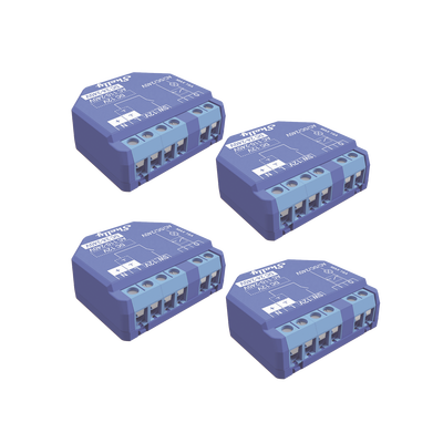 Kit de 4   Relevador inalámbrico inteligente 16A, 110-230 V, compatible con asistente de voz Alexa, Google Home