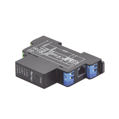 Relevador inalámbrico inteligente WIFI y Ethernet   Industrial y residencial   Hasta 16A   2 canales