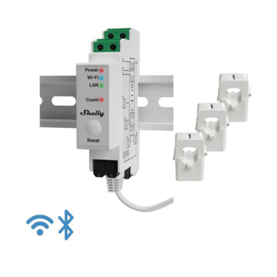 Medidor Trifásico de Corriente Alterna   WIFI   industrial y residencial   Nube P2P