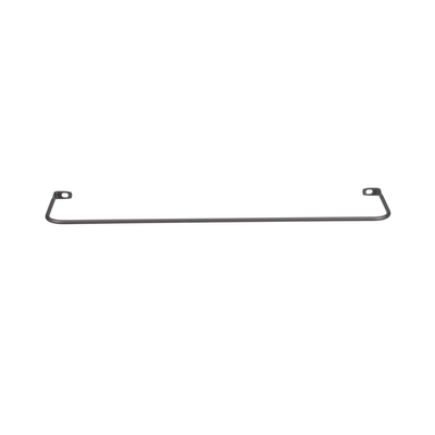 Barra para Aliviar Tensión o Peso Atrás de Patch Panel, Extendida de 5 Pulgadas, Color Negro