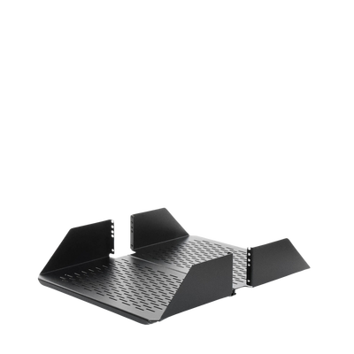 Charola Para Soportar Equipos en Rack de 19in, Ventilada, Frontal y Posterior, Capacidad de 136 Kg, 3UR