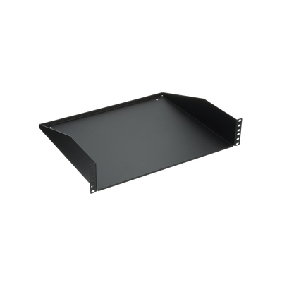 Charola para Soportar Equipos en Rack de 19", con Capacidad de Carga de 30Kg, 2UR