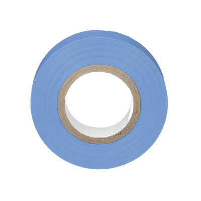 Cinta Eléctrica STRONGHOLD para Aislar, de PVC, Uso General Reparación y Mantenimiento, Grosor de 0.18mm (7 mil), Ancho de 19mm, y 20.12m de Largo, Color Azul