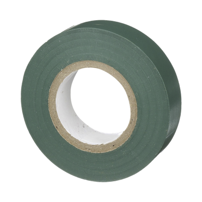 Cinta Eléctrica STRONGHOLD para Aislar, de PVC, Uso General Reparación y Mantenimiento, Grosor de 0.18mm (7 mil), Ancho de 19mm, y 20.12m de Largo, Color Verde