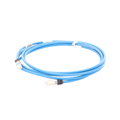 Patch Cord Cat6A, Blindado S FTP, CM LS0H, 10ft, Color Azul