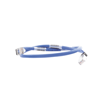 Patch Cord Cat6A, Blindado S FTP, CM LS0H, 2ft, Color Azul