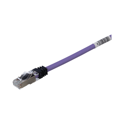Patch Cord Cat6A, Blindado S FTP, CM LS0H, 5ft, Color Violeta